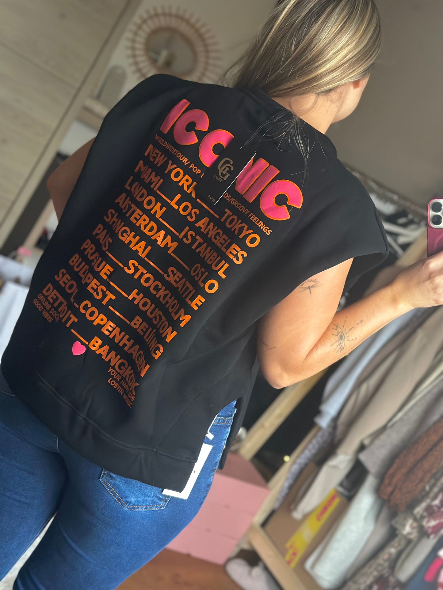 Sweat sans manches « ICONIC »