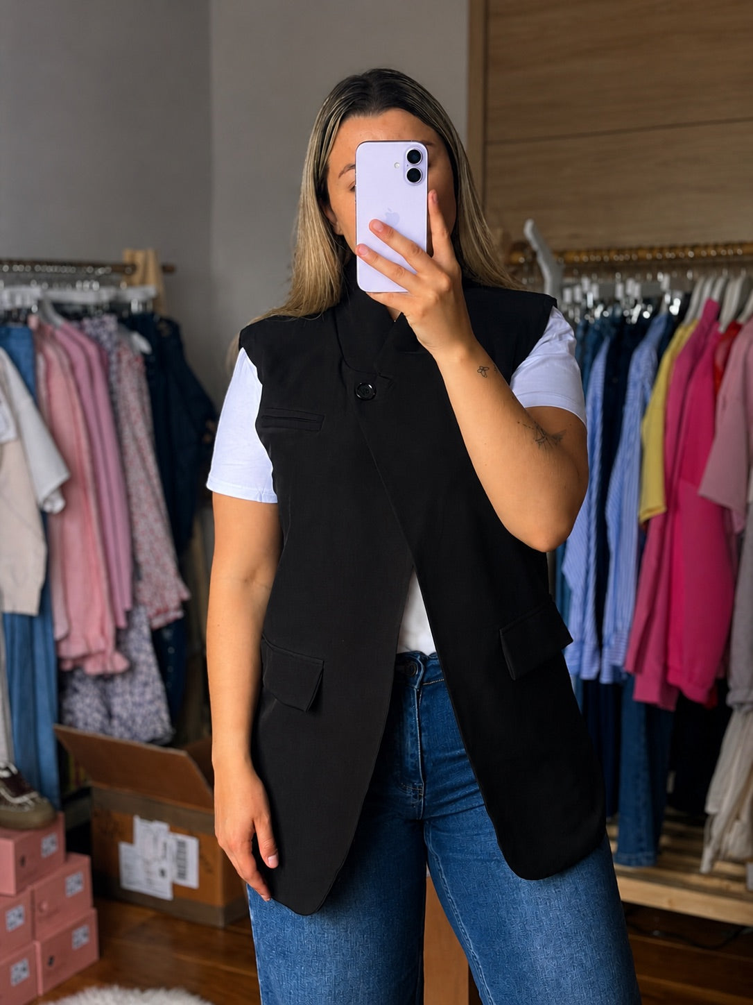 Blazer asymétrique