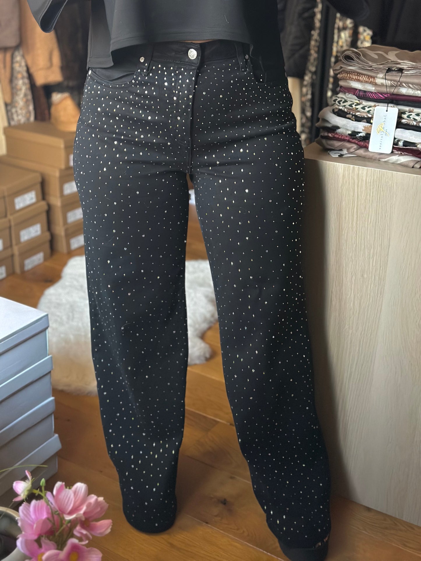 Jeans strass