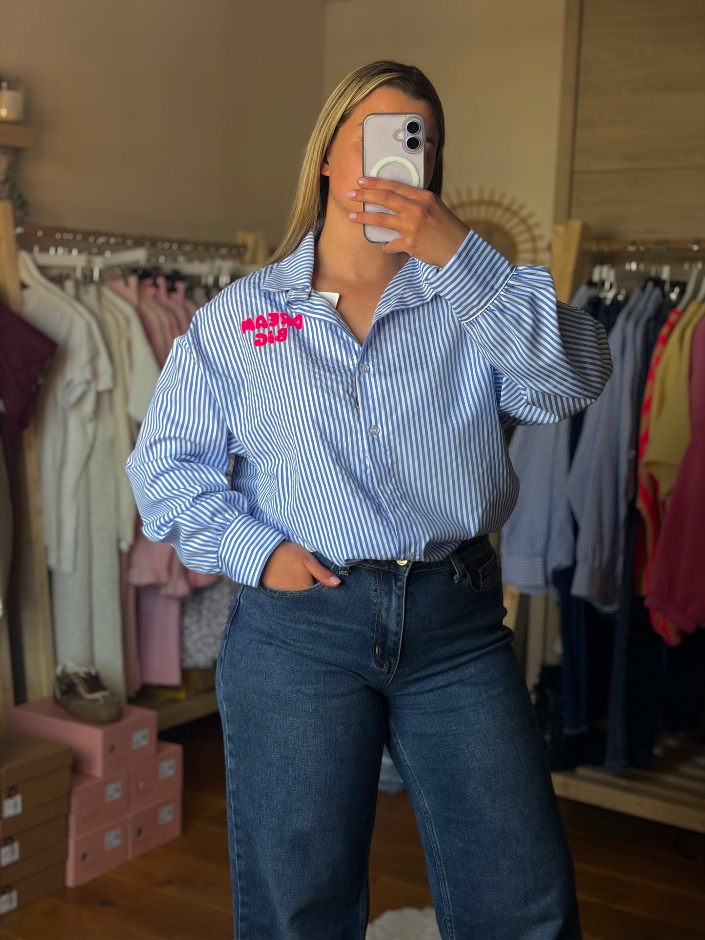 Chemise « Dream big »