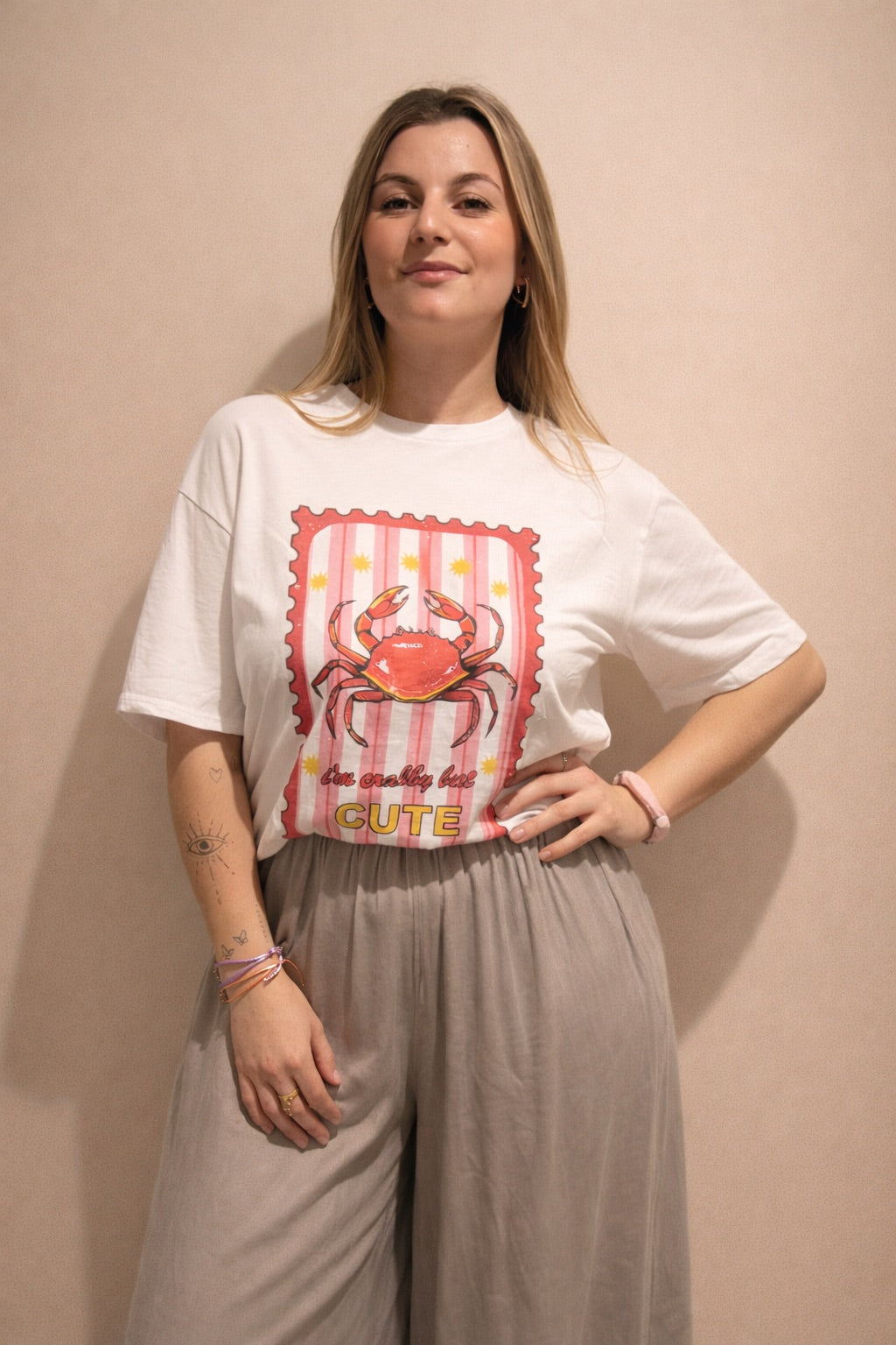 T-shirt crabe
