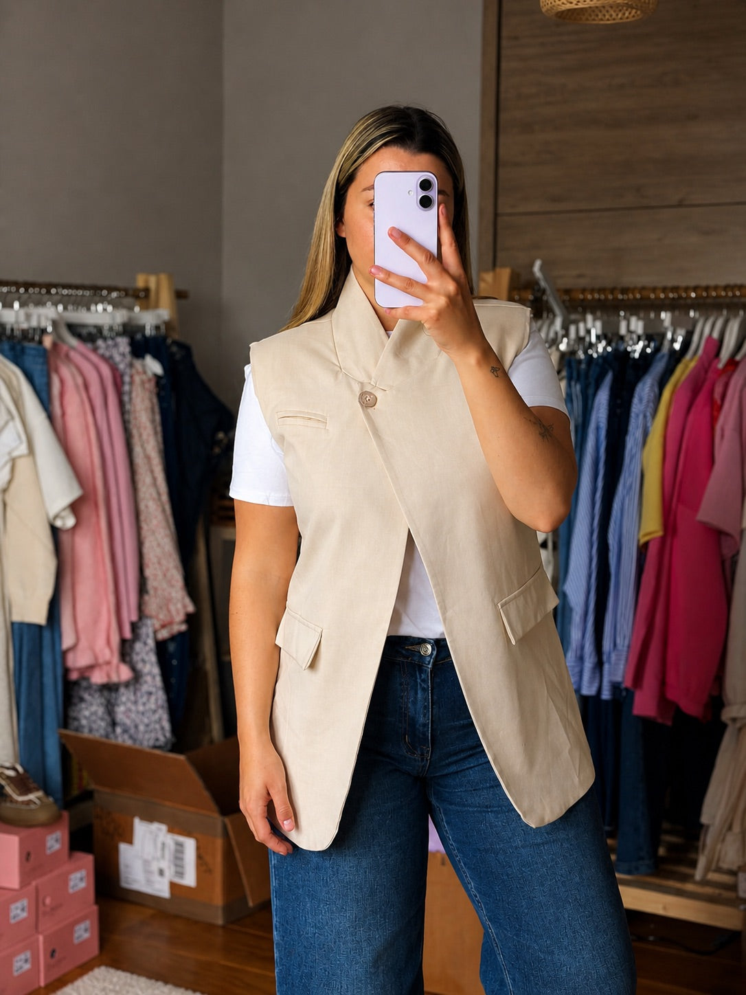 Blazer asymétrique