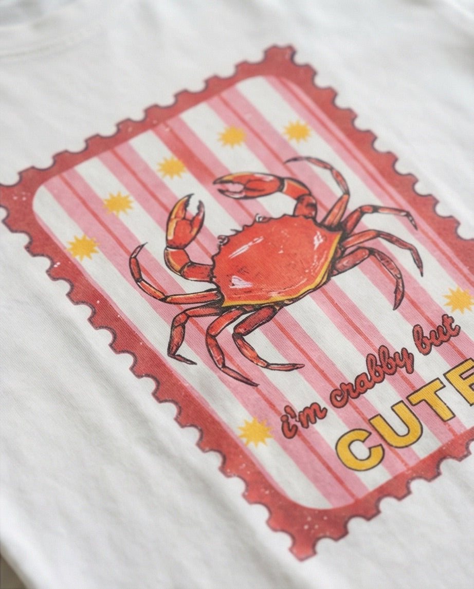 T-shirt crabe