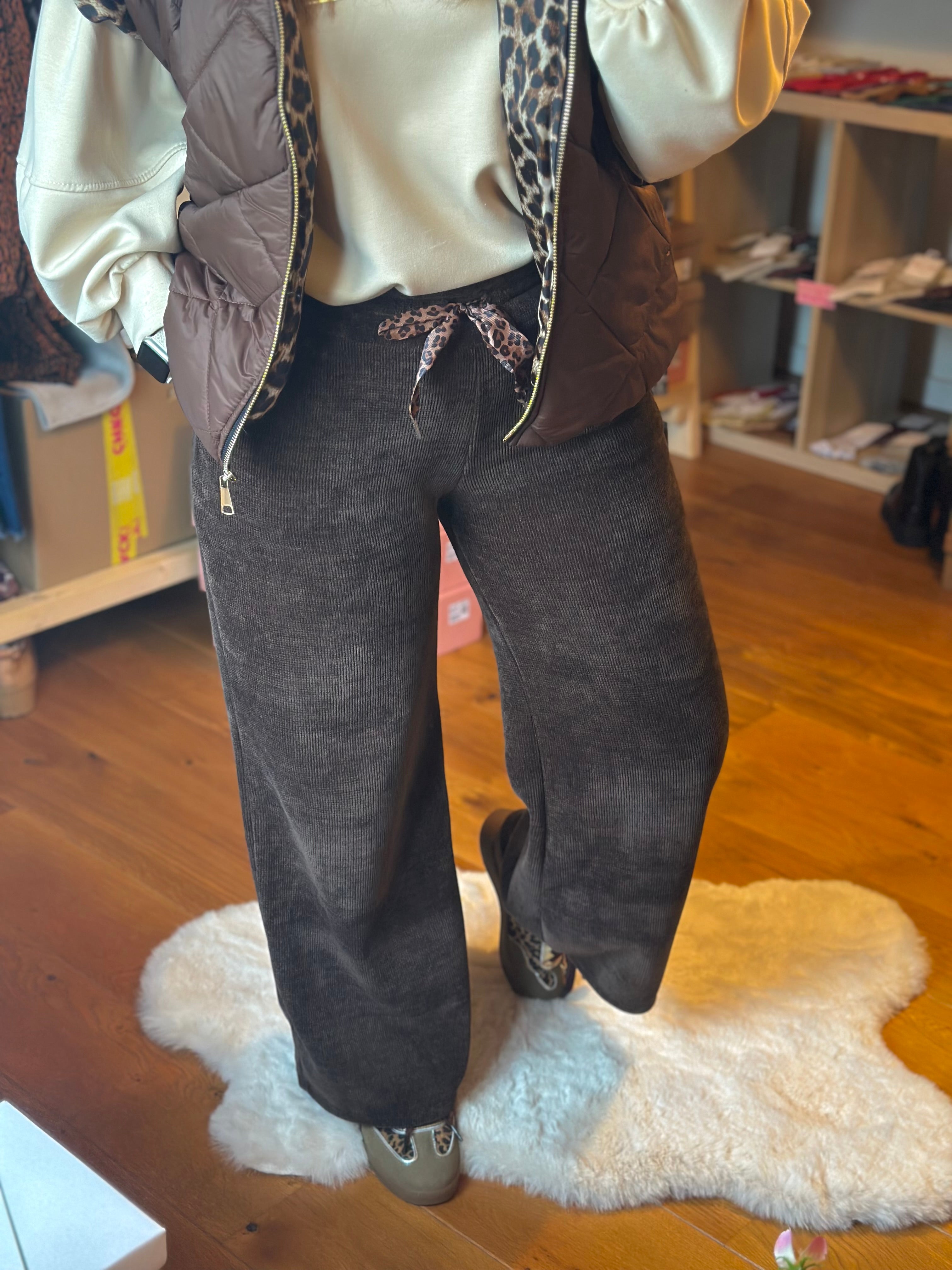 Pantalon velours