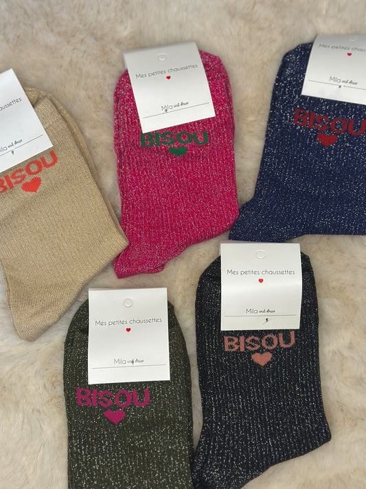 Chaussettes  "Bisou"