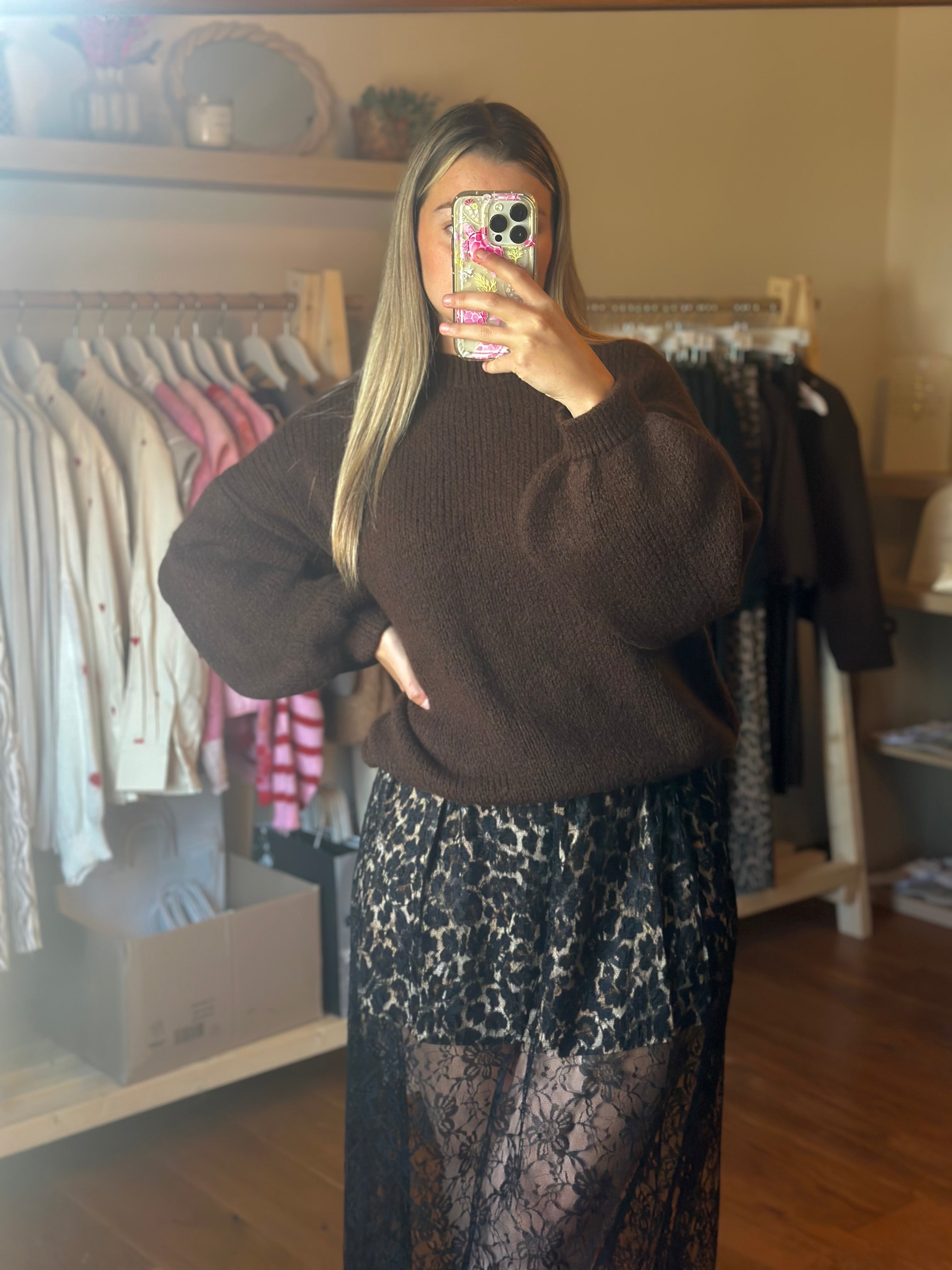 Pull chocolat
