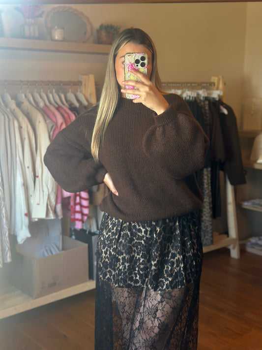 Pull chocolat