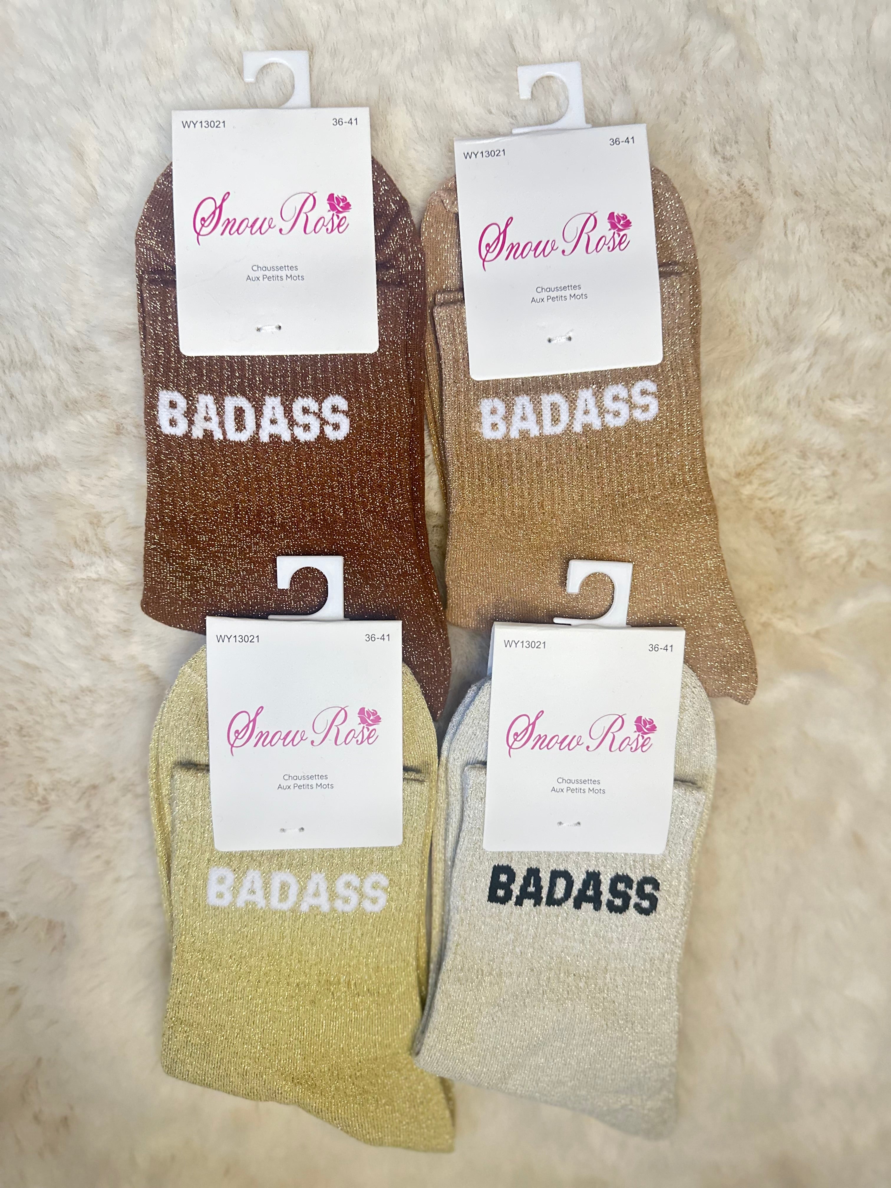 Chaussettes "badass"
