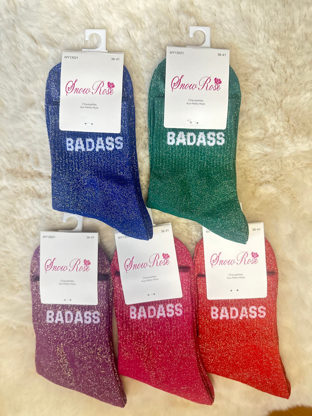 Chaussettes "badass"