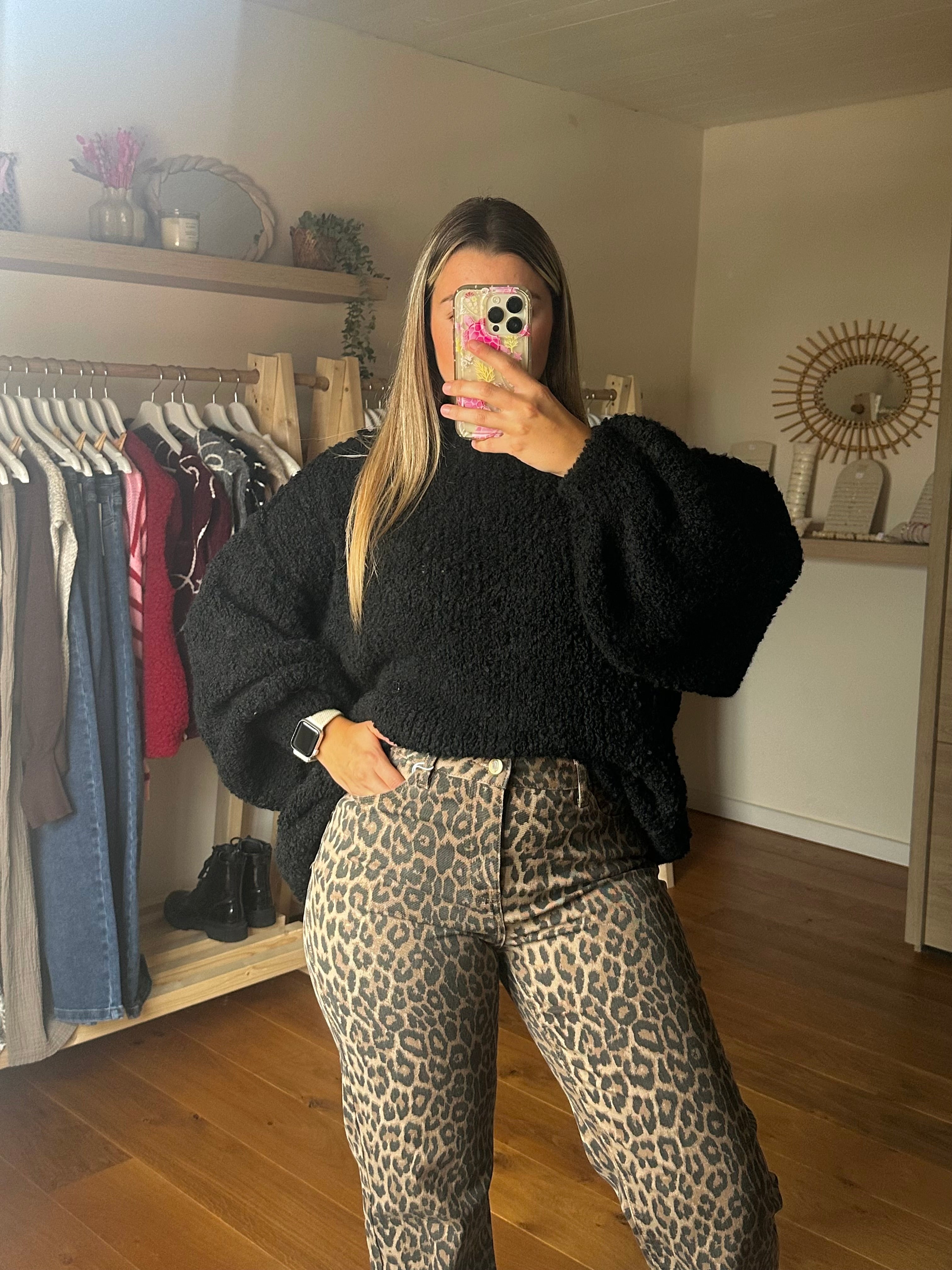 Jeans léopard