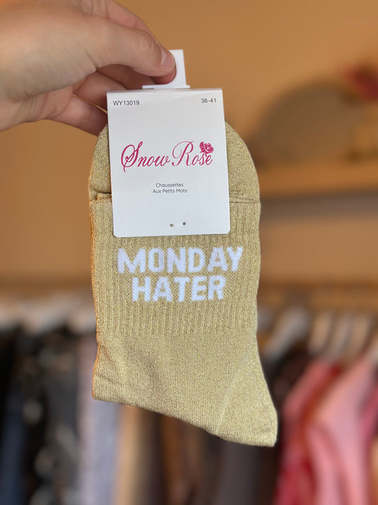 Chaussettes « Monday hater »