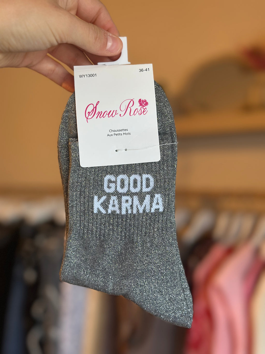 Chaussettes « Good karma »