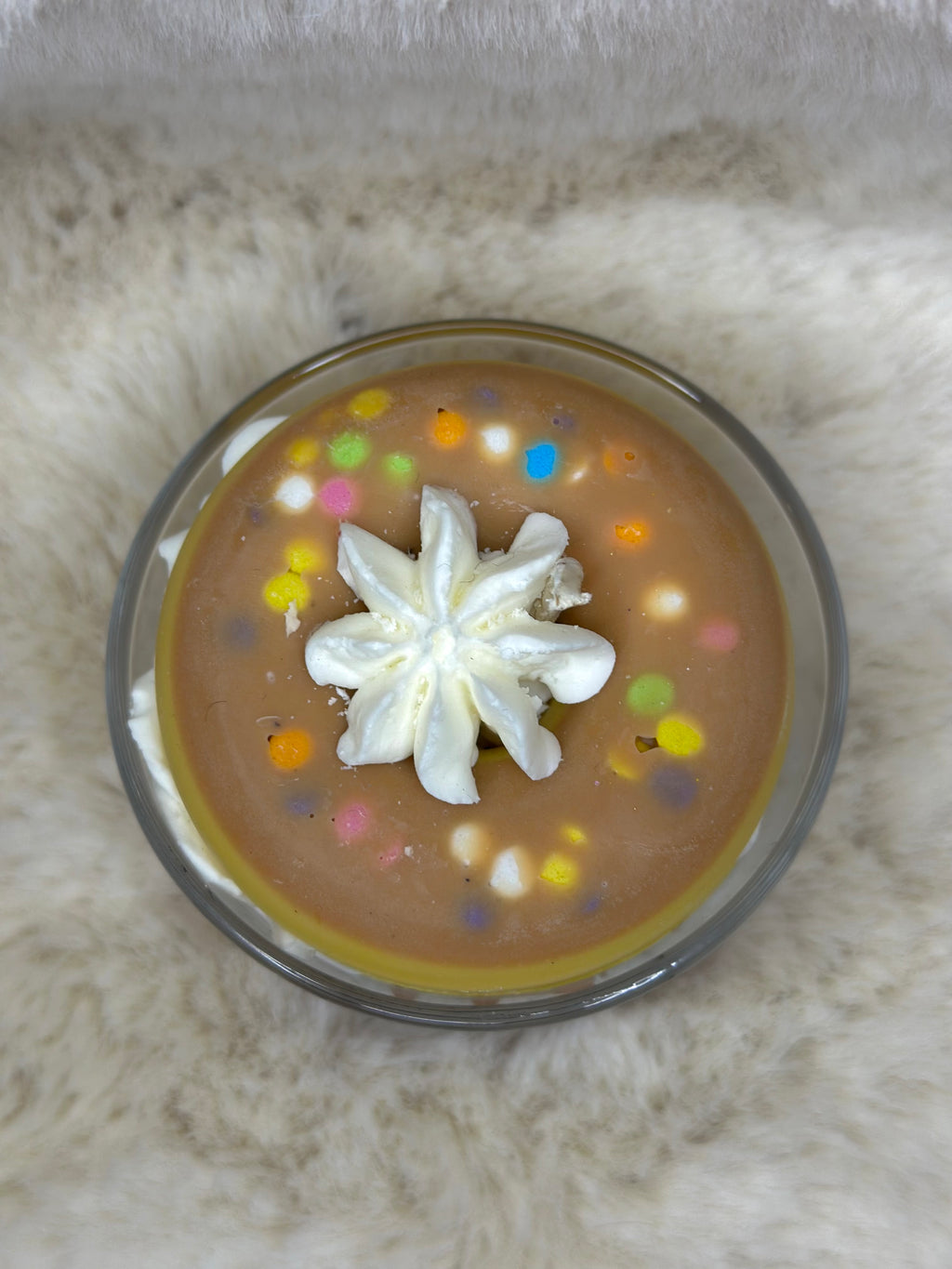 Bougie donuts chocolat