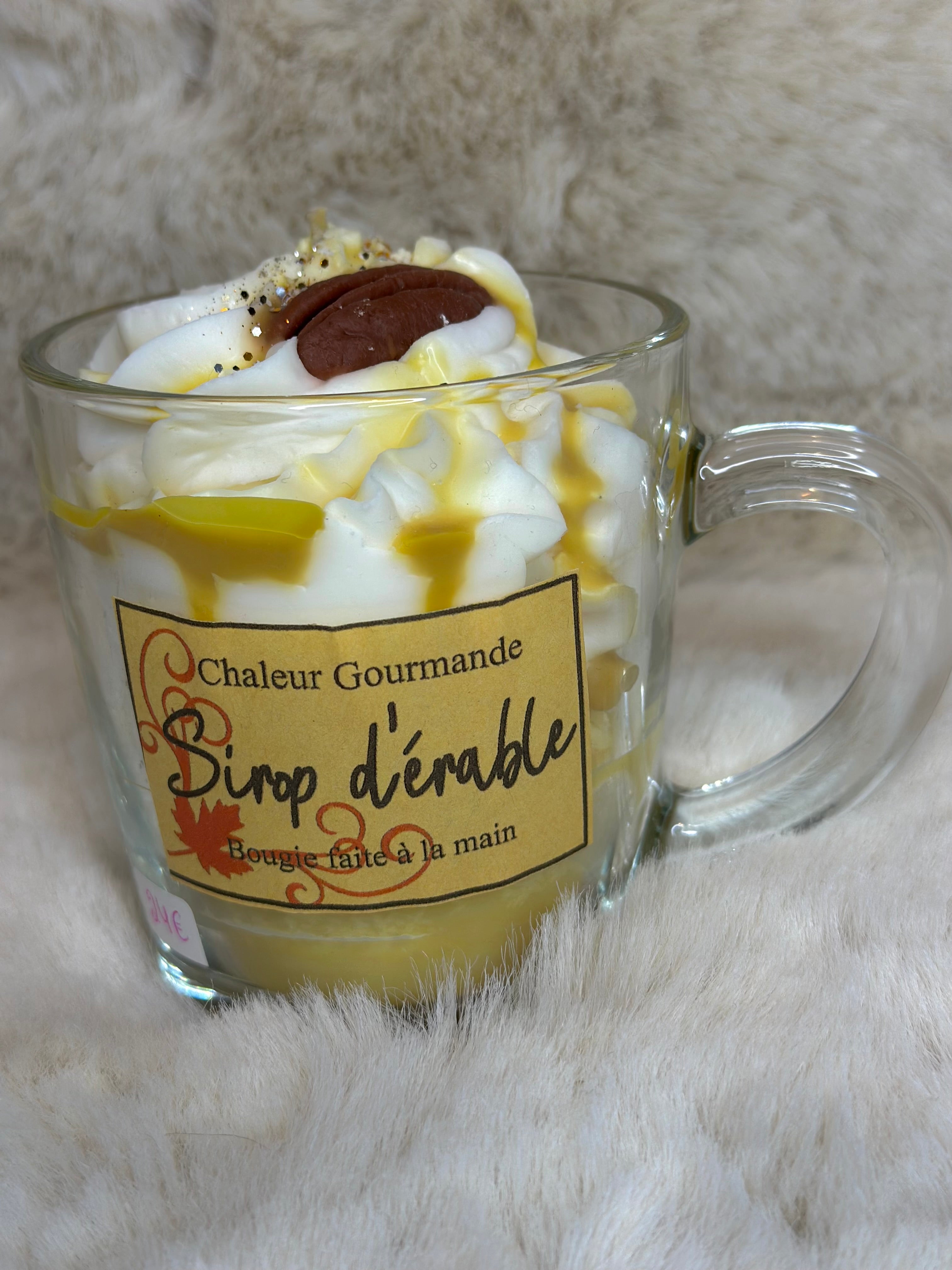 Bougie sirop d'érable