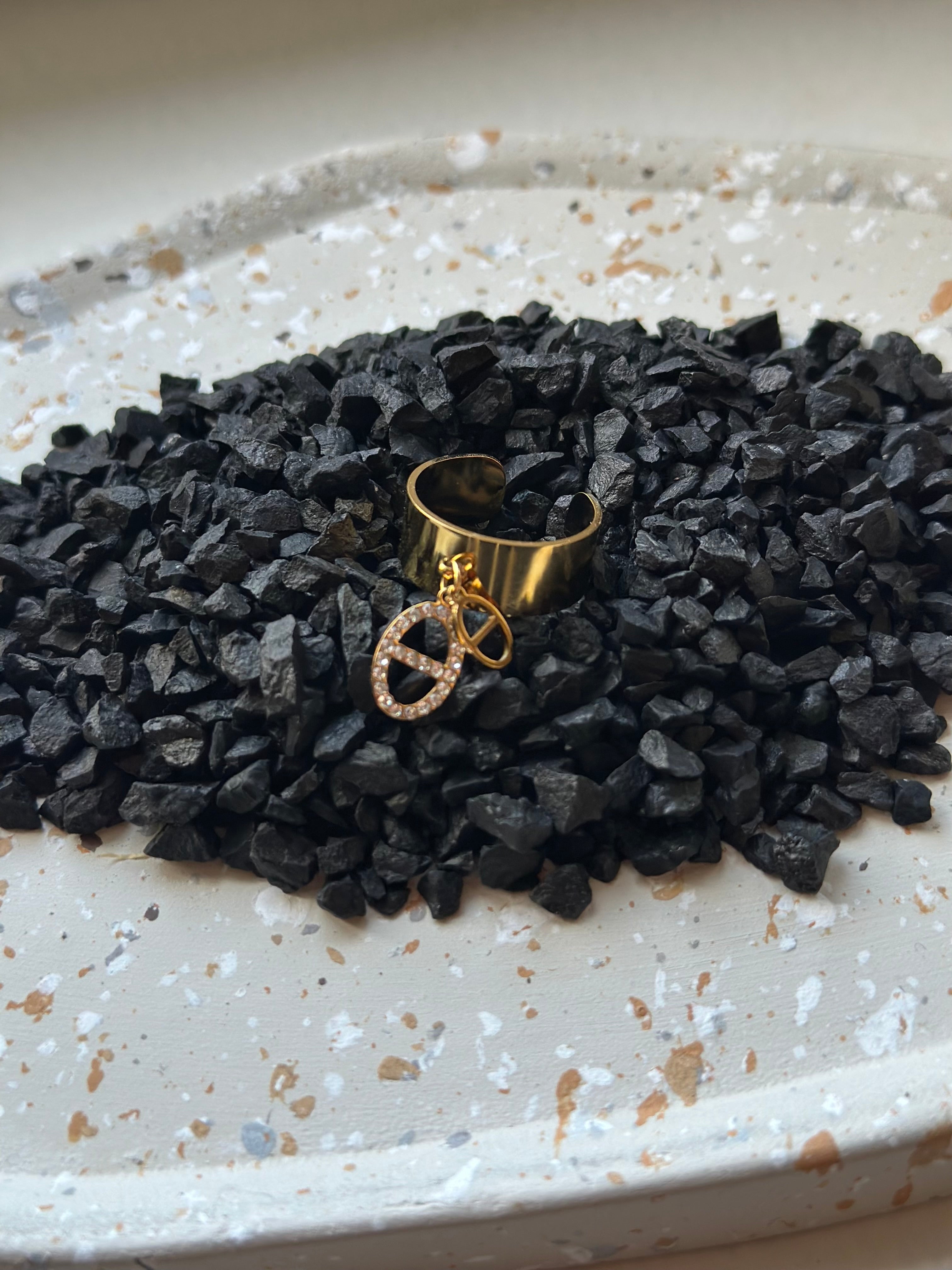 Bague breloque