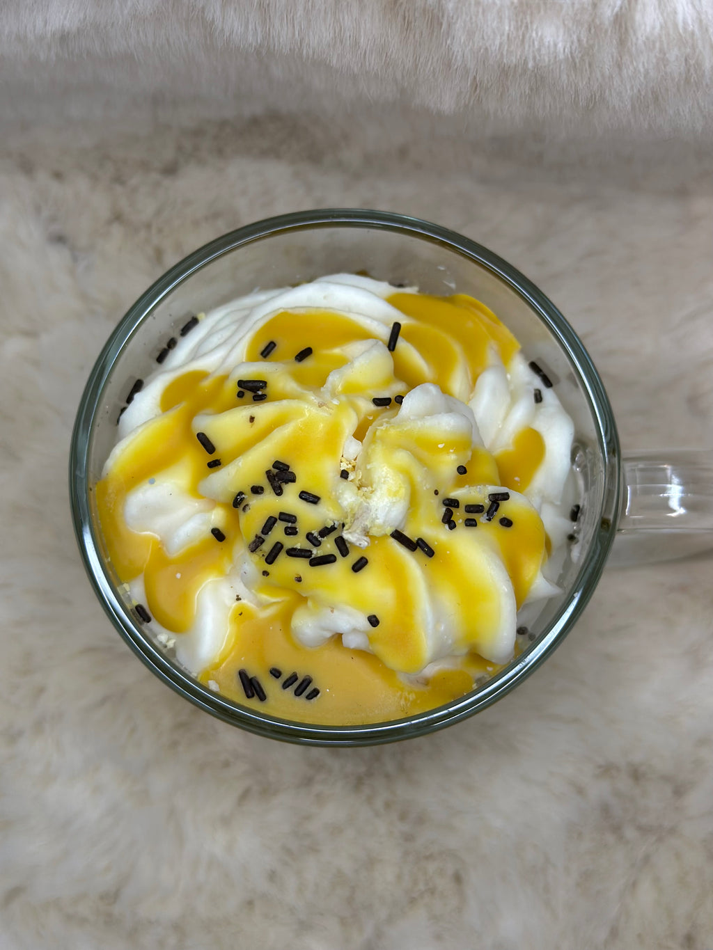 Bougie Tasse Caramel