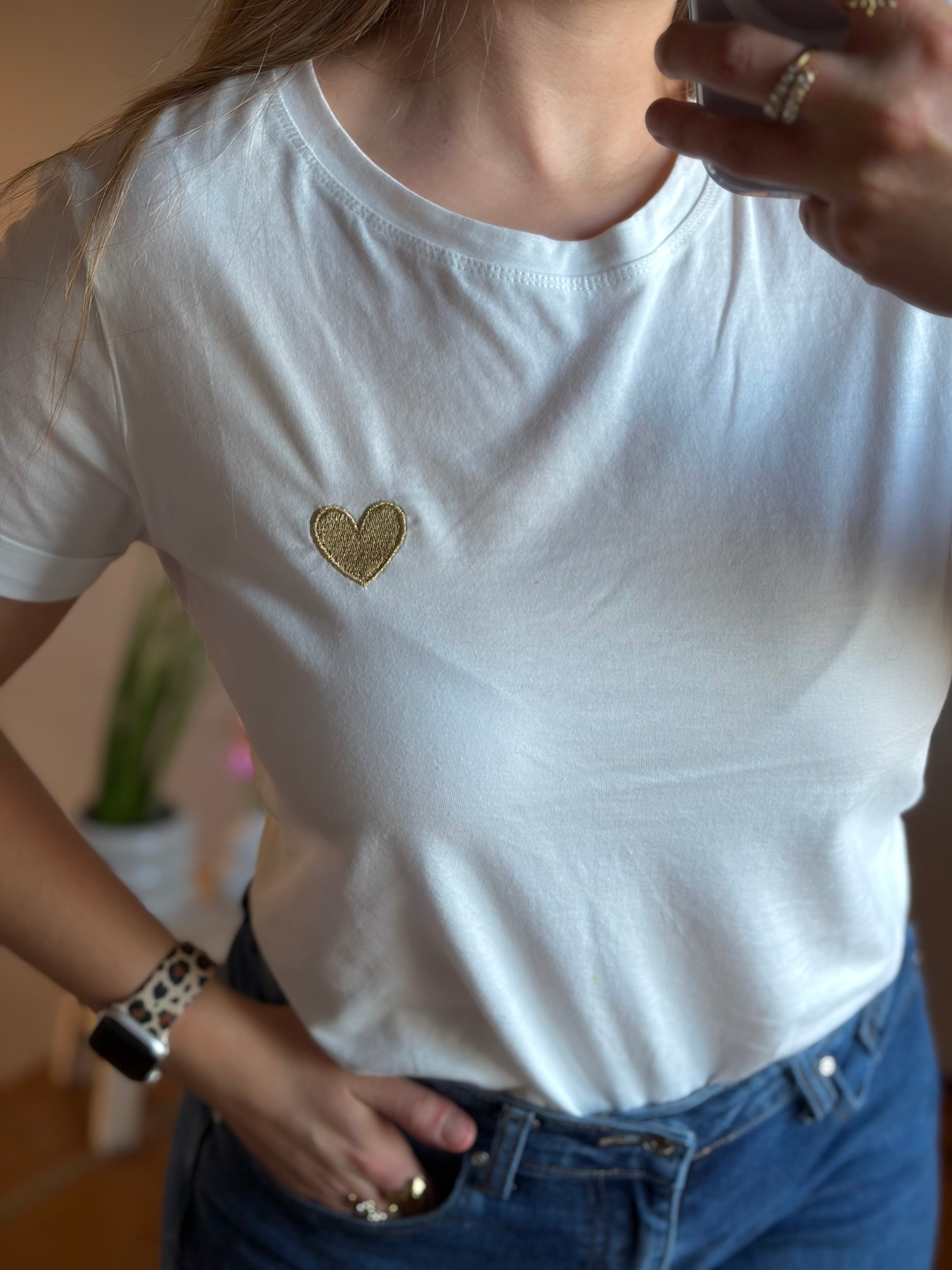 T-shirt coeur