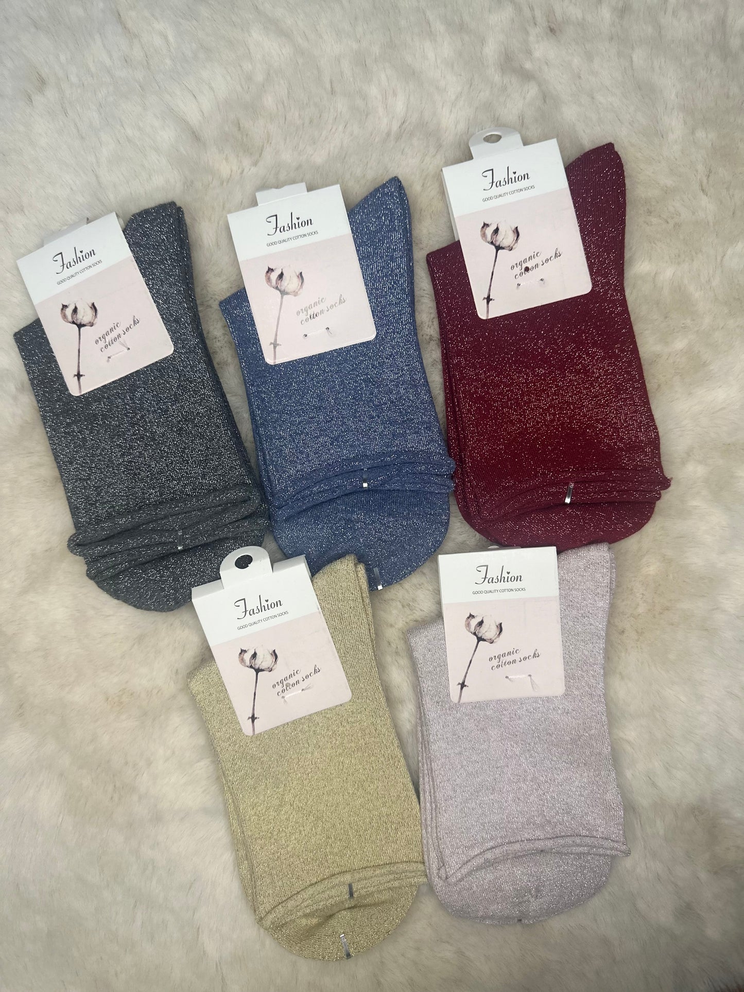 Chaussettes à paillettes
