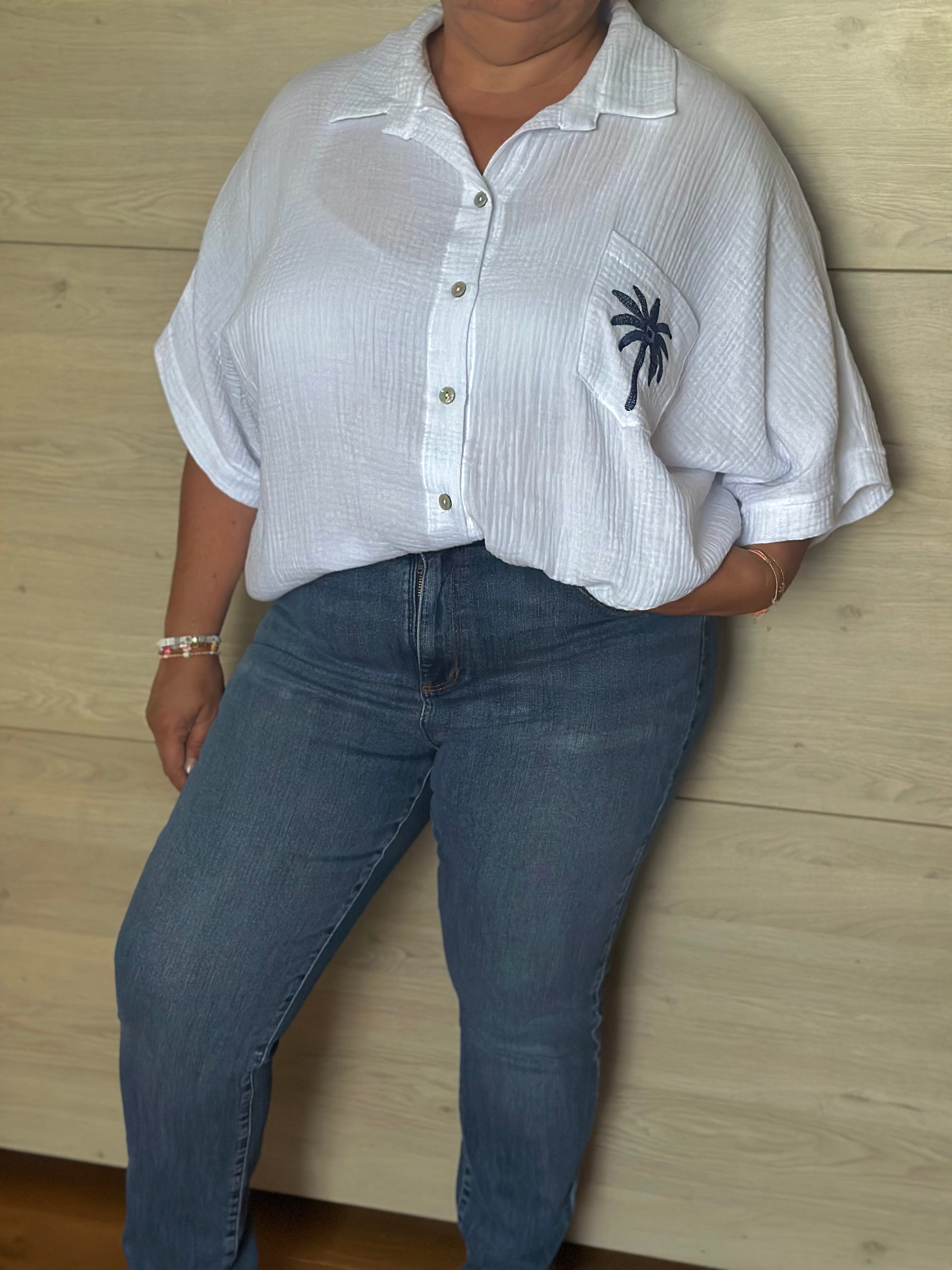 Chemise en gaze