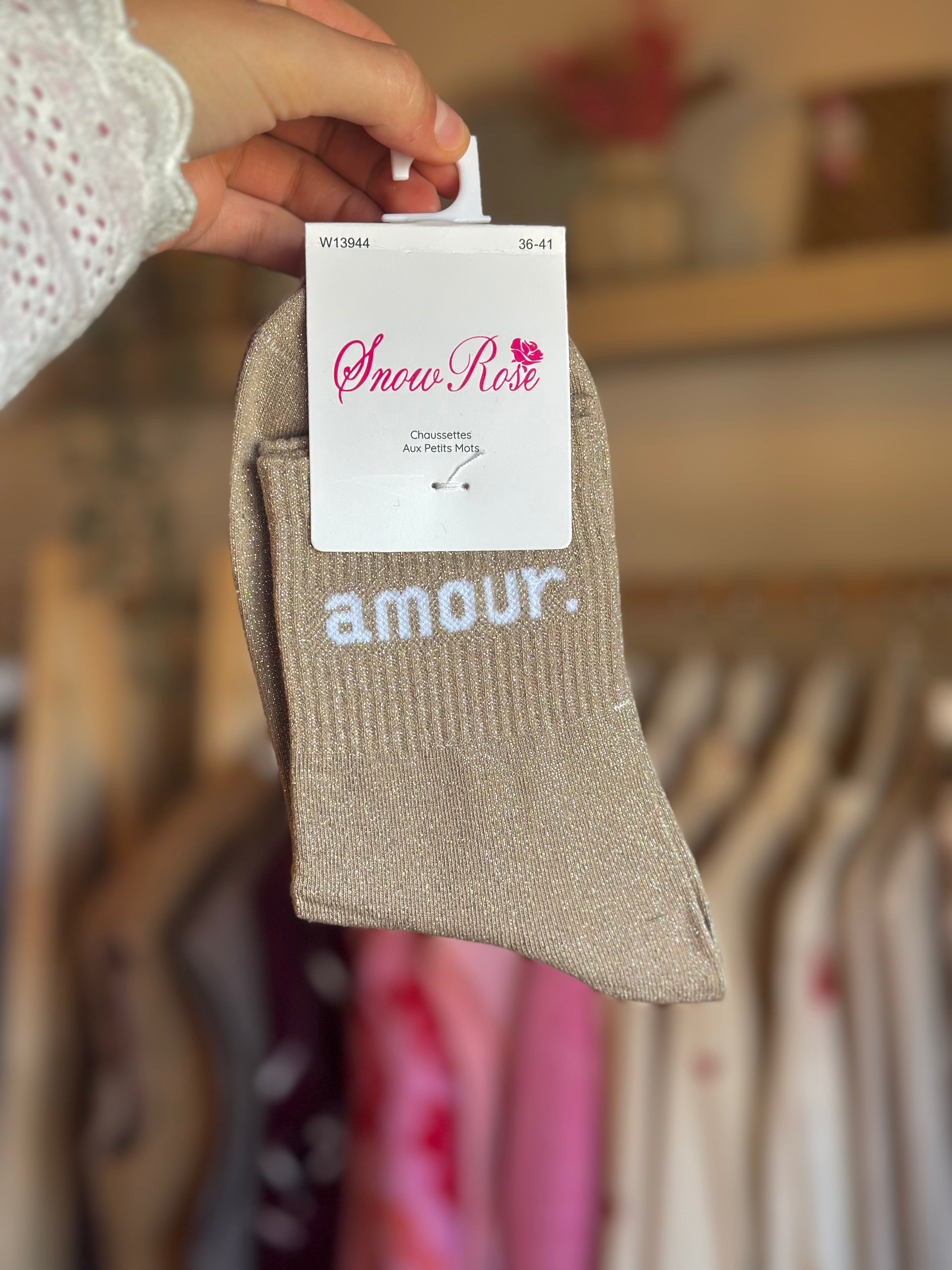 Chaussettes « Amour »